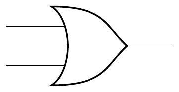OR gate symbol