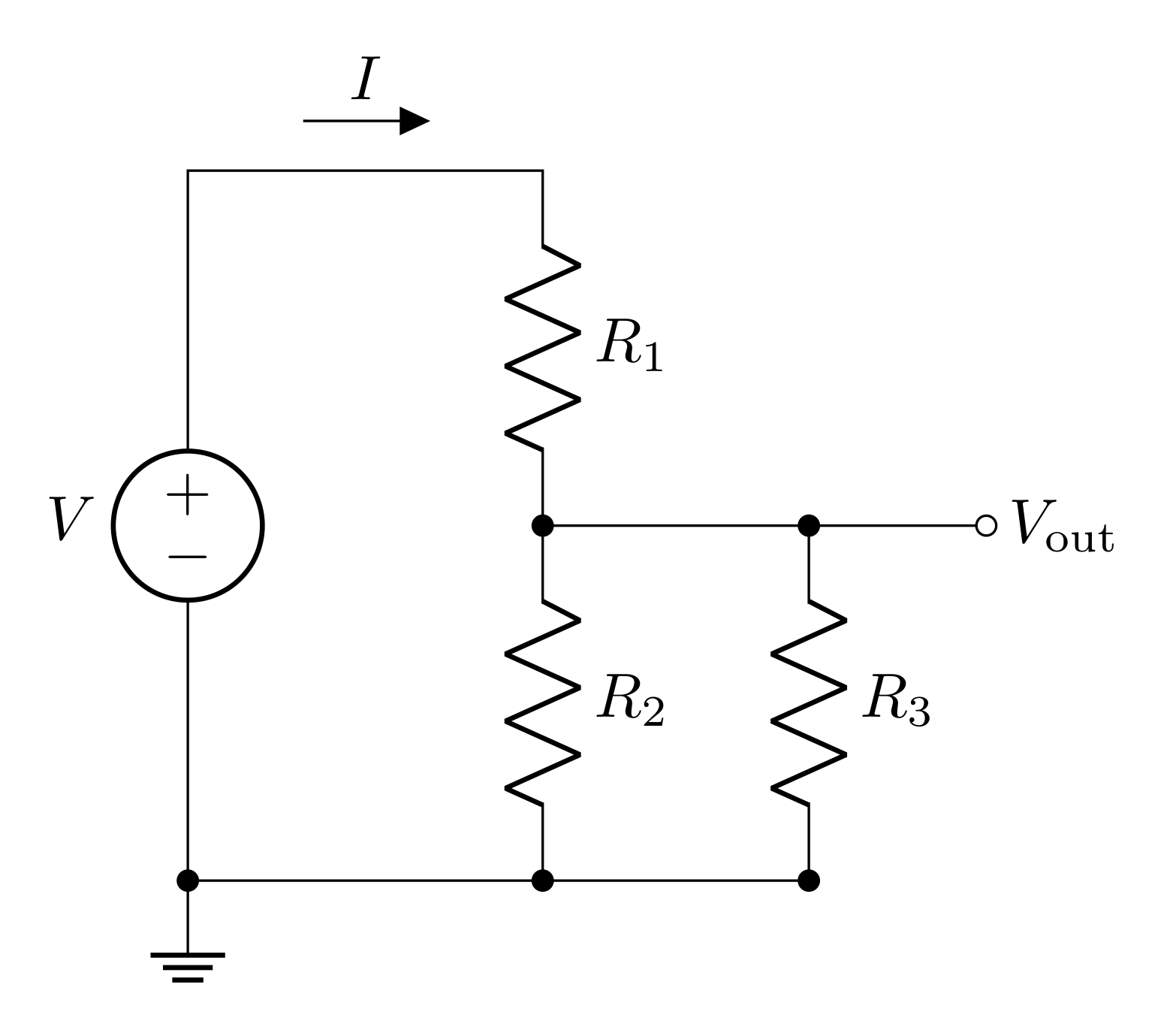 Figure 8: Voltage divider with a parallel impedance